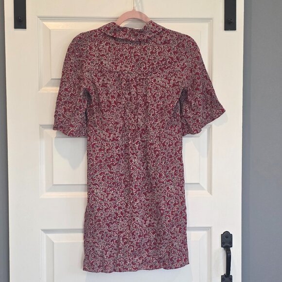 NWT: ba&sh: Robe School Short Print Dress - Picture 7 of 7